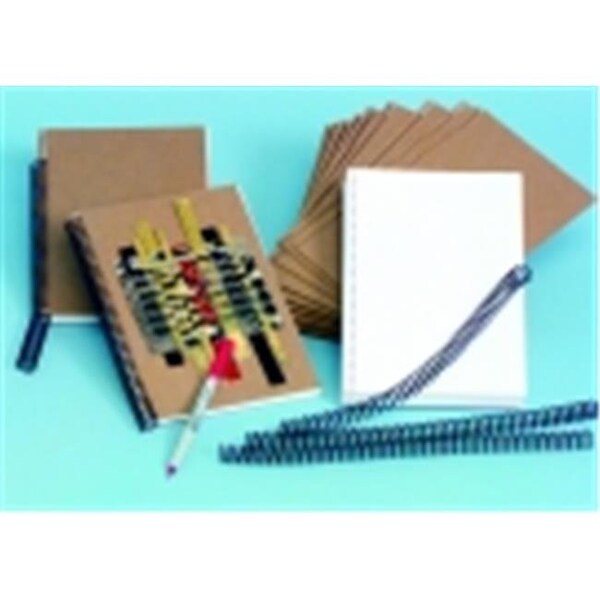 Sax 9 in. Book Making Binding Coil; Black; Pack - 12